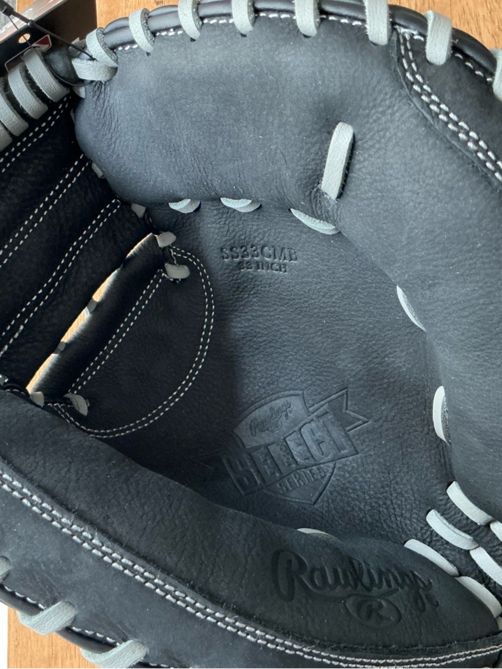 Rawlings Select Series Authentic Salvador Perez 33” RHT Catchers Mitt - Picture 8 of 9